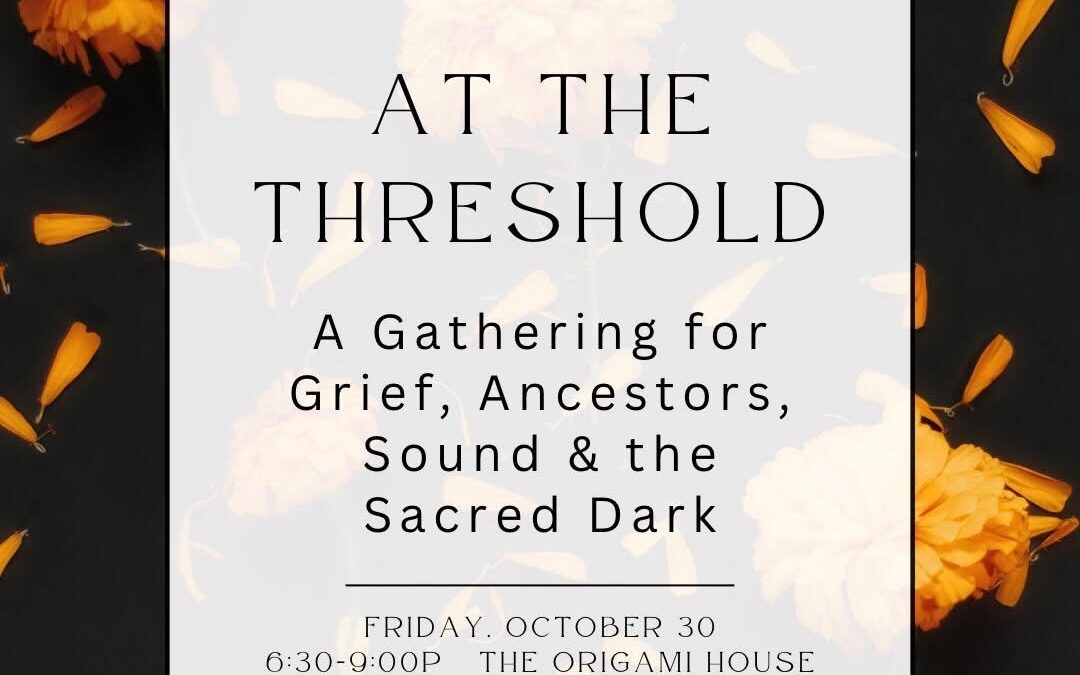 At the Threshold. Friday, Oct 30 2026